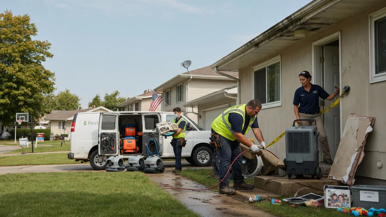 Water Damage Restoration in Burns, CO near me